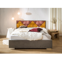 Rama łóżka ze stelażem FIBI FULL GR. 11 160x200, platynowy