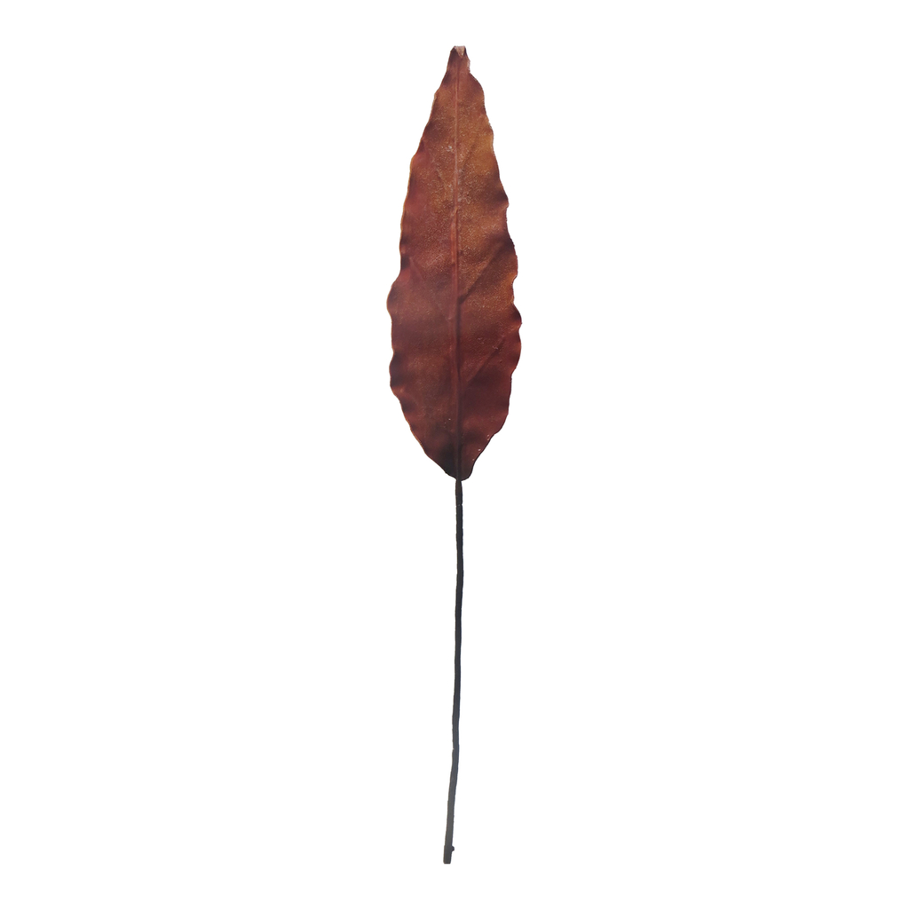 Sztuczny liść z pianki o wysokości 125 cm. 
