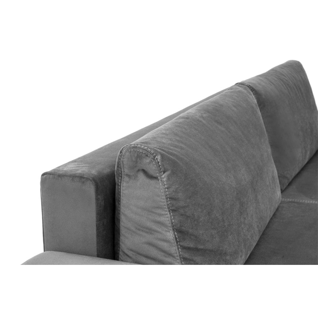 Sofa rozkładana grafitowa GENF