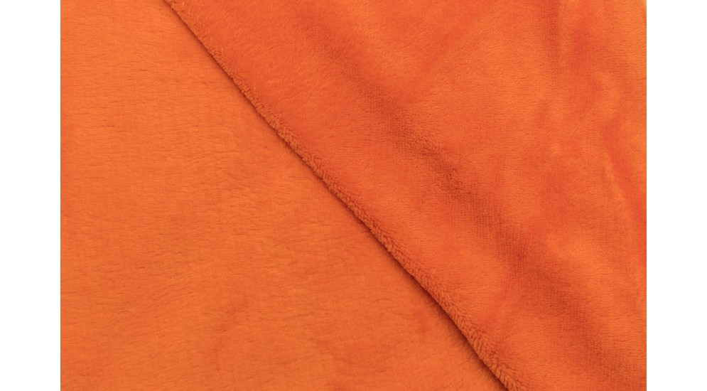 Koc pomarańczowy CORAL 130x160 cm