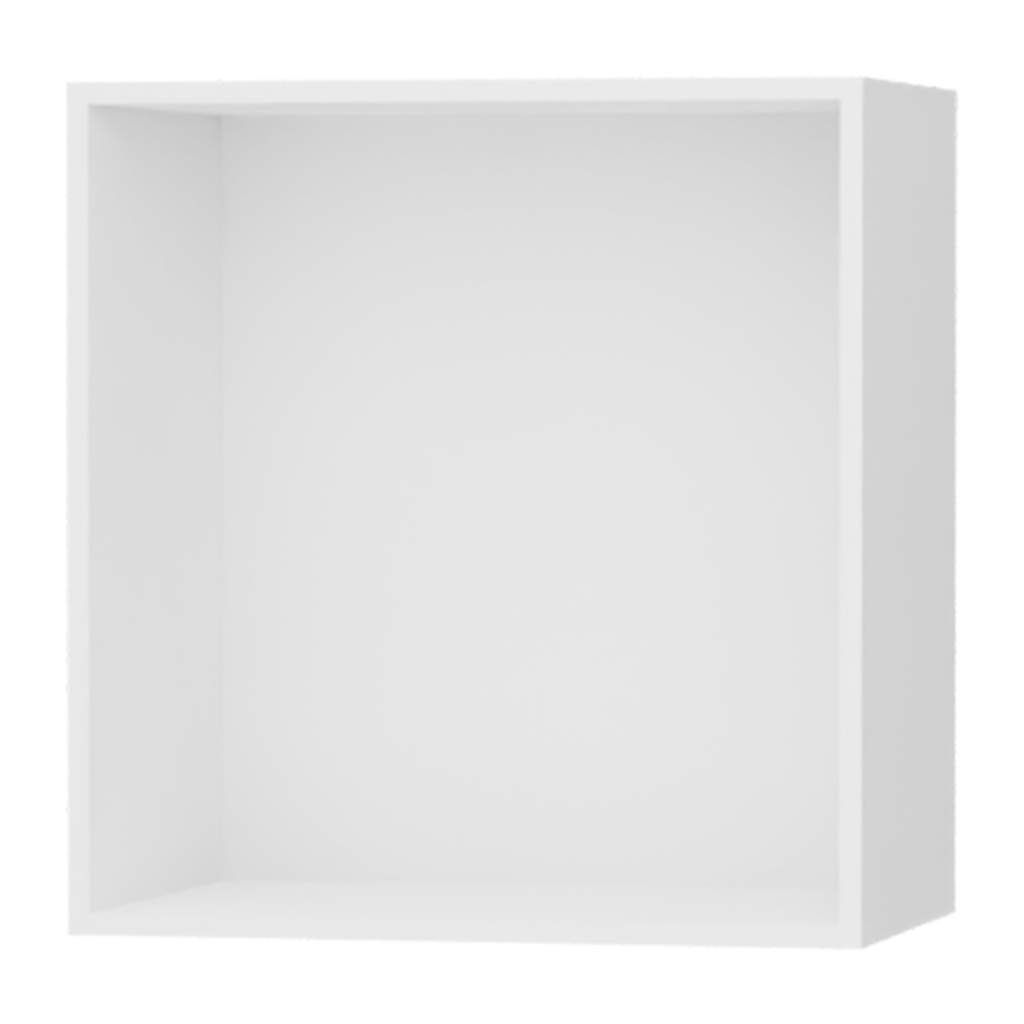 Korpus MULTIMOD na ścianę o głębokości 25 cm, wykończony w uniwersalnym białym kolorze.