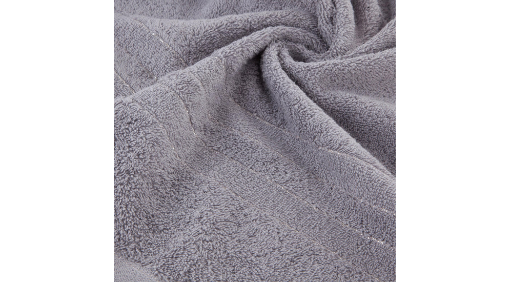 Ręcznik bawełniany do kąpieli srebrny GALA 70x140 cm