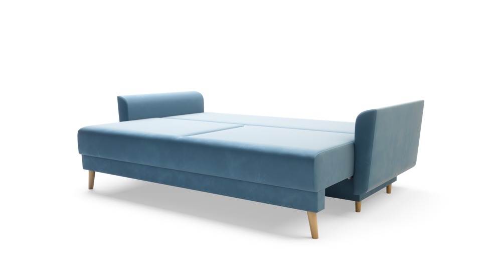 Sofa błękitna AMBER