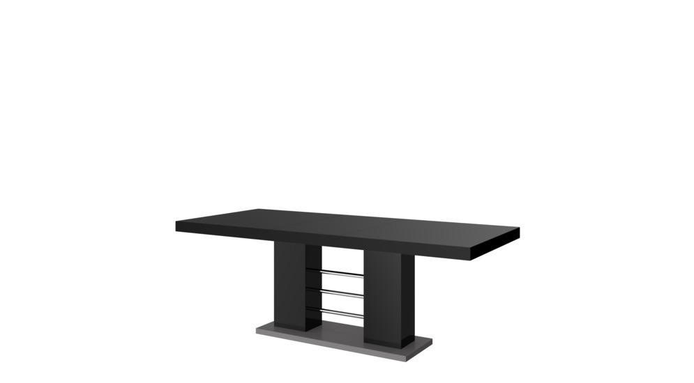 Stół rozkładany LINOSA 2 połysk czarny