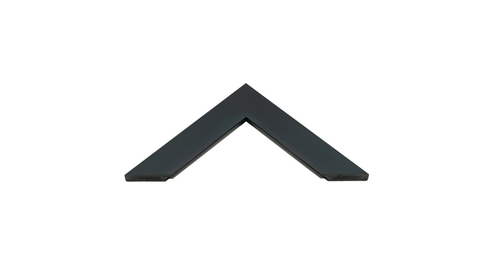Lustro w czarnej ramie SLIM 57,5x77,5 cm