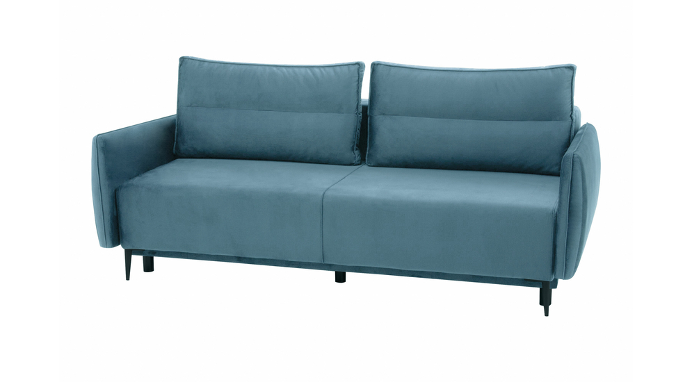 Sofa welurowa jasnoniebieska KIOTO