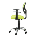 Fotel biurowy z siatką mesh zielony NOPE 