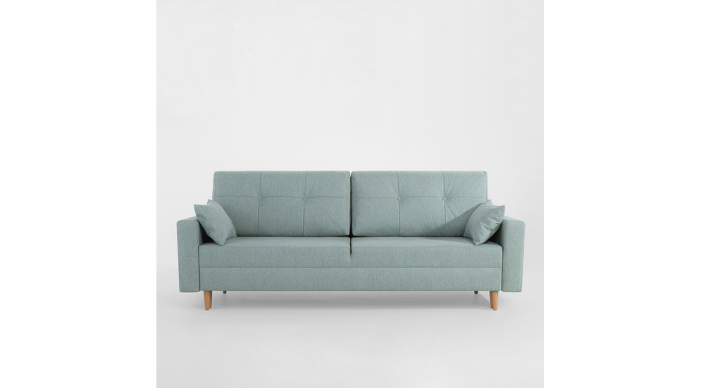 Sofa rozkładana jasnoniebieska MOZI
