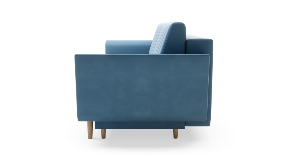 Sofa błękitna AMBER