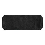 Ręcznik do rąk szybkoschnący czarny  AMY 30x30 cm