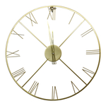 Zegar ścienny złoty 50 cm