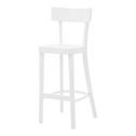 Krzesło barowe białe SEDIA