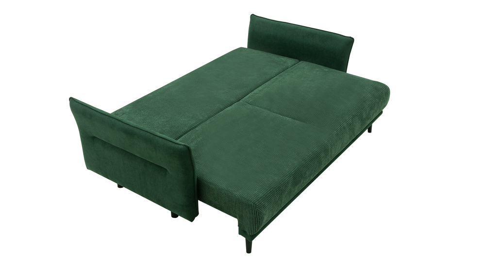 Sofa rozkładana butelkowa zieleń TORINO
