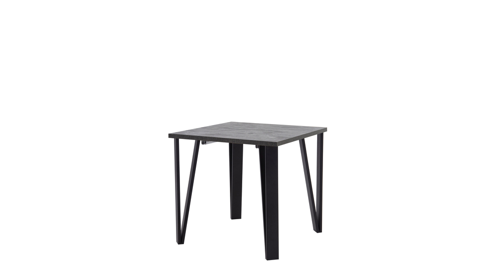 Stół rozkładany ADEO ciemny beton