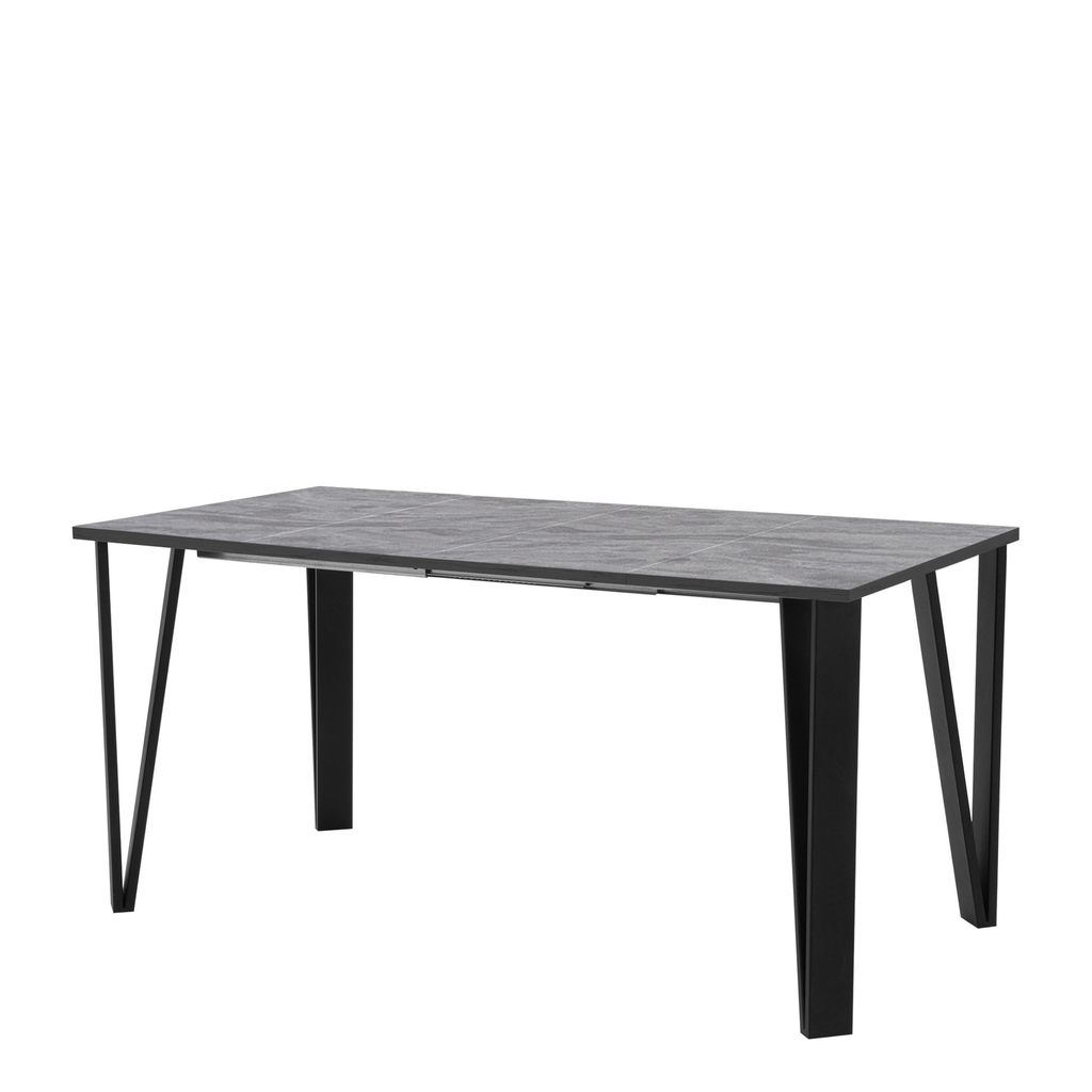 Stół rozkładany ADEO ciemny beton