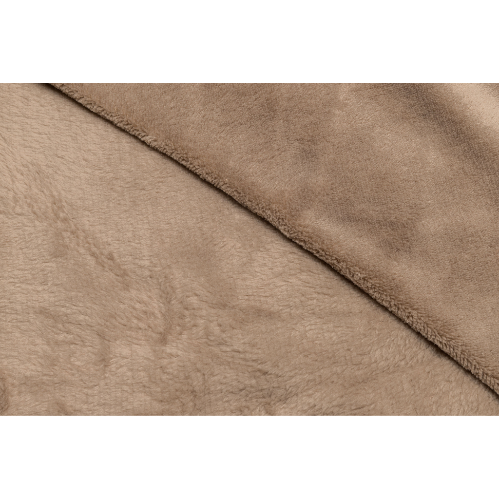 Koc brązowy CORAL 130x160 cm