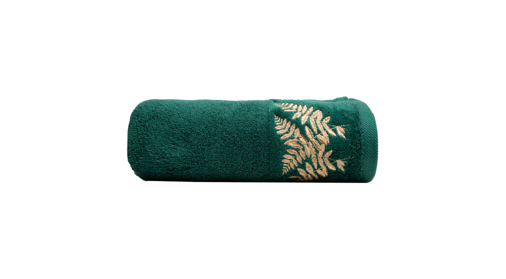 Ręcznik bawełniany ciemnozielony LANNA 70x140 cm