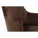 Krzesło retro brązowe KUSON