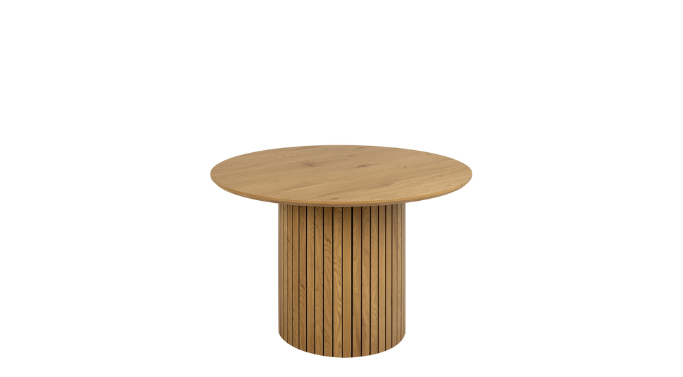 Stół okrągły z lamelami ORBIS 120 cm