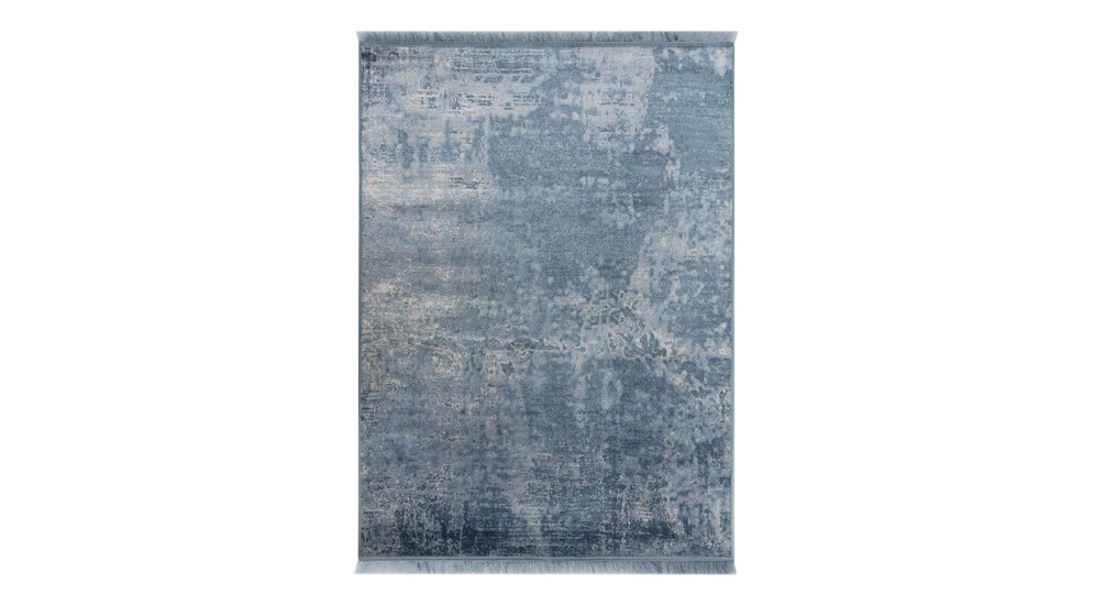 Dywan z wiskozy niebieski RITZ 160x230 cm
