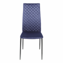 Krzesło tapicerowane niebieskie ASALI