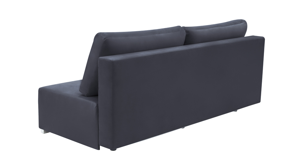Sofa rozkładana ciemnoszara NEW STAR 2