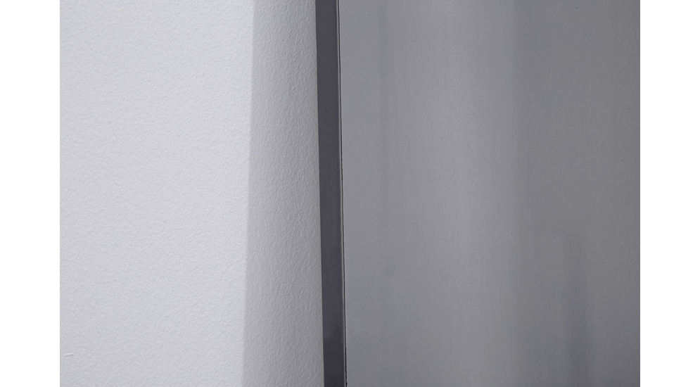 ADBOX BRILLO Front do drzwi szafy akryl szary połysk 49,6x198,4 cm