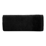 Ręcznik bawełniany czarny DAMLA 70x140 cm