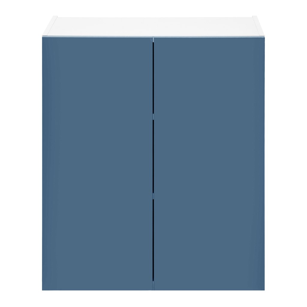 Wysoka szafka górna z kolekcji BASIC PLUS to dodatkowa przestrzeń. Wysoka na 92 cm sięga aż pod sufit.