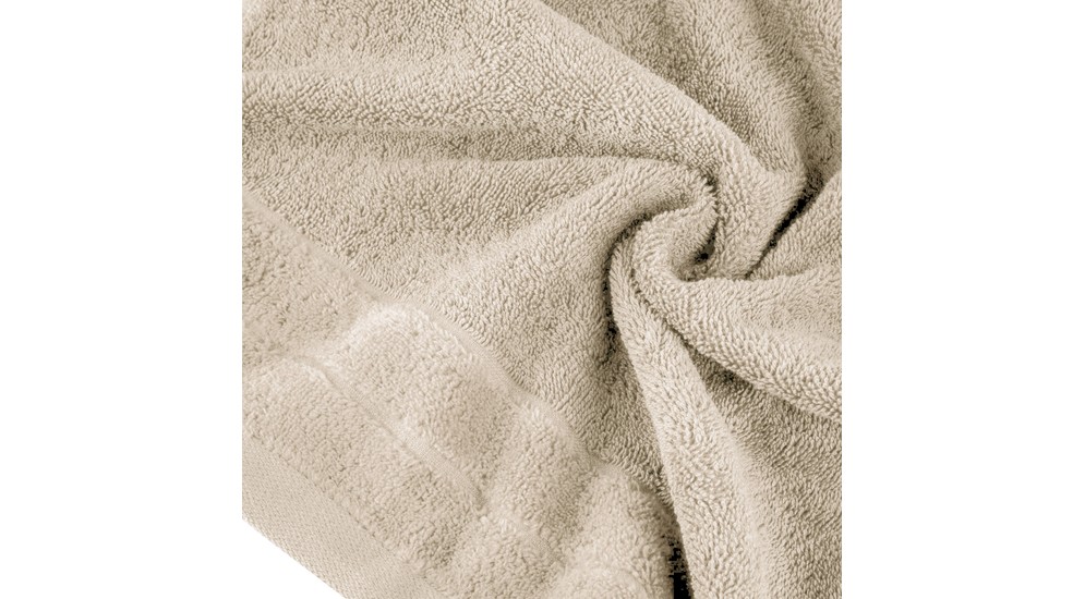 Ręcznik bawełniany beżowy DAMLA 50x90 cm
