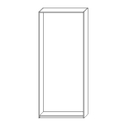 Korpus szafy ADBOX biały 100x233,6x35 cm