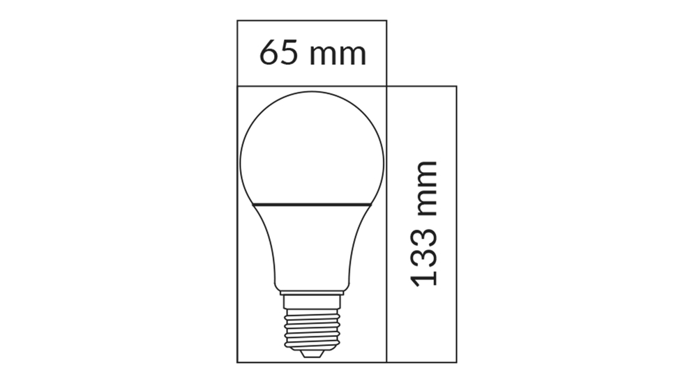 Żarówka LED RGBW WIFI E27 15W ORO-E27-A65-WIFI-DRIVE-15W-RGBW SMART
