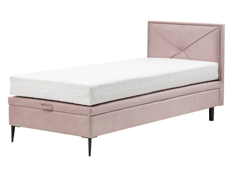 Łóżko różowe DONNA UNO PLUS 90 cm