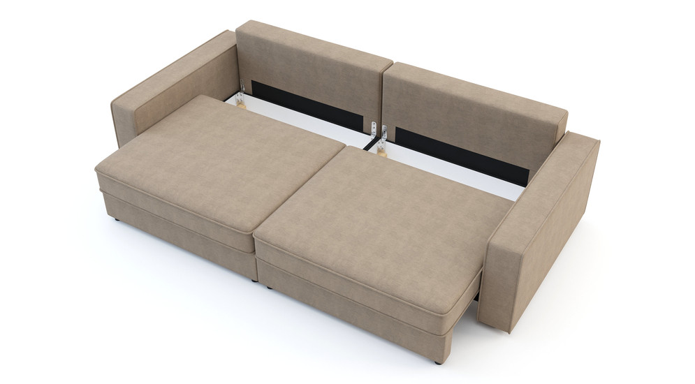 Sofa rozkładana 4-osobowa MARKOS beżowa