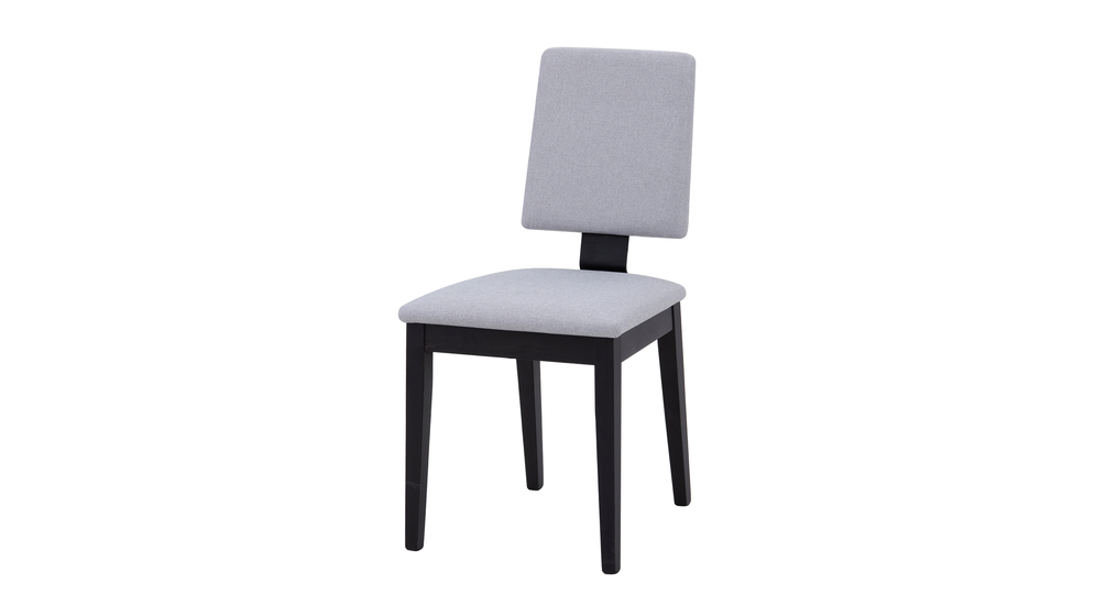 Krzesło tapicerowane szare JIMBO