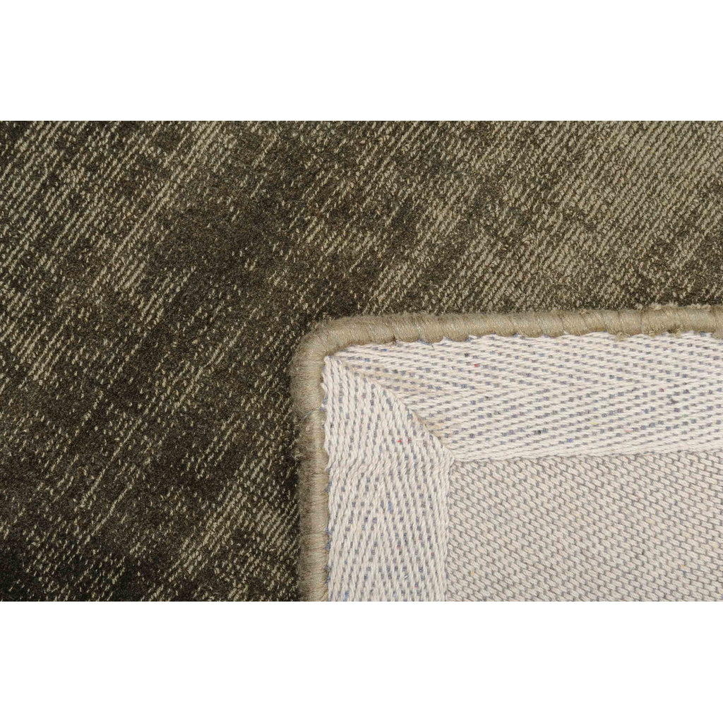 Dywan ręcznie tkany z wiskozy zielony PREMIUM 160x230 cm