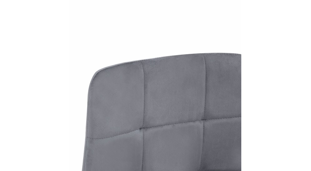Krzesło tapiecerowane szare SERGIUS