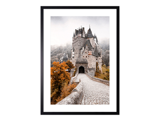 Obraz zamek jesienią AUTUMN VIEW 53x73 cm