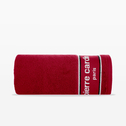 Ręcznik bawełniany czerwony PIERRE CARDIN KARL 70x140 cm