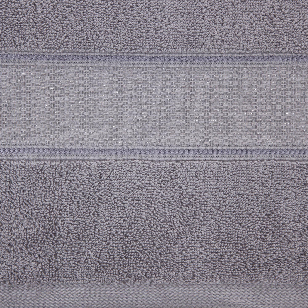 Ręcznik bawełniany srebrny LIANA 50x90 cm