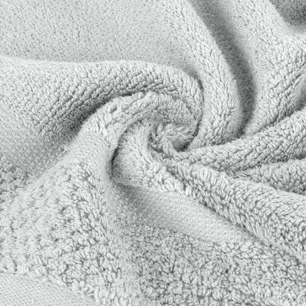 Ręcznik bawełniany srebrny Vilia 50x90 cm