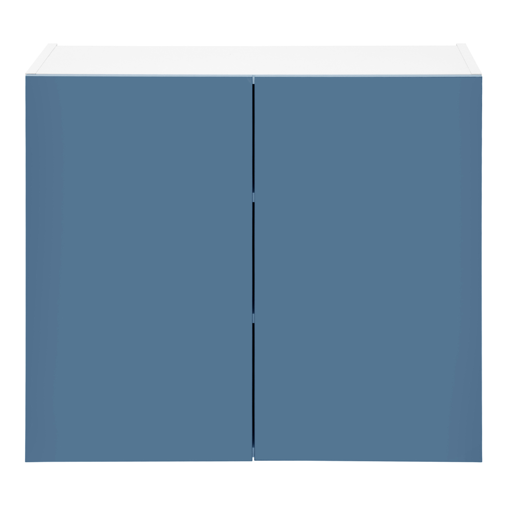 Front w kolorze alby blue szafki górnej do kuchni.