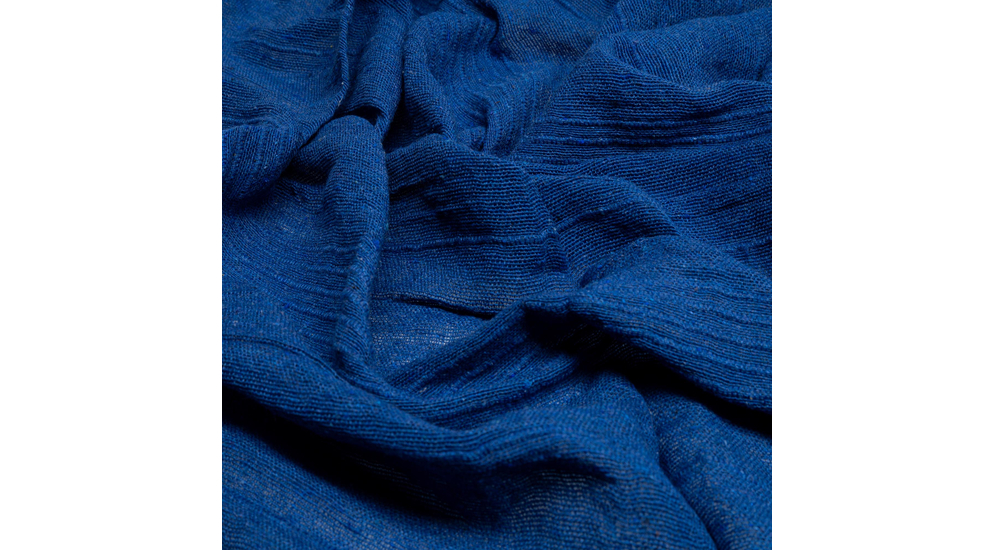 Narzuta SMOOTH niebieska 220x240 cm
