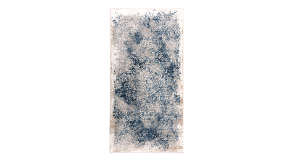 Dywan z orientalnym wzorem niebieski MONAKO 80x150 cm