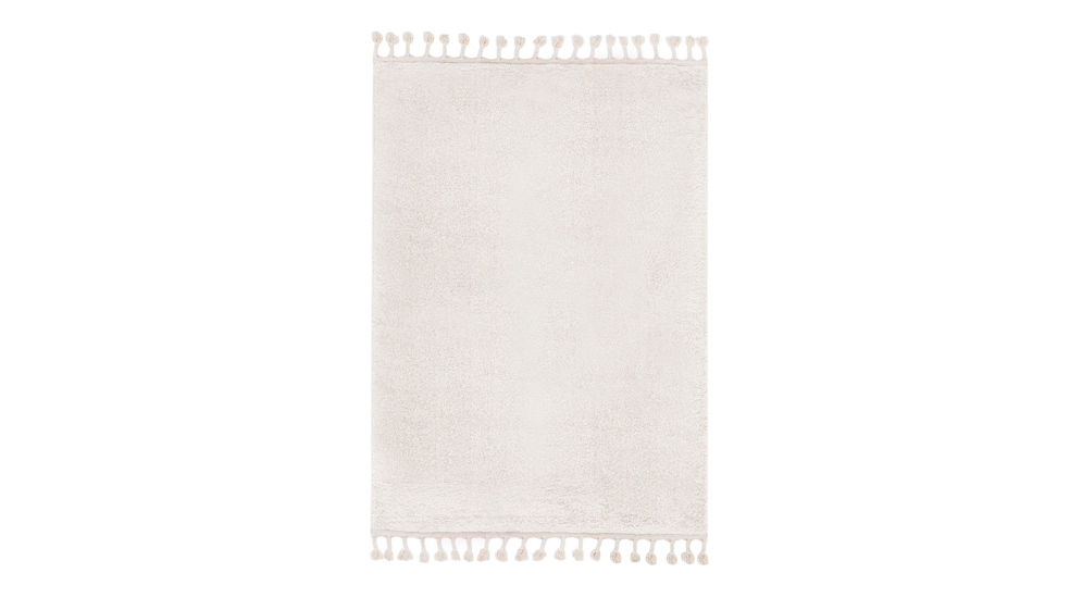 Dywan z frędzlami kremowy ALASKA 160x230 cm