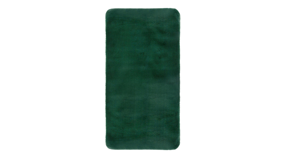 Dywanik rabbit zielony włochacz MOBAH 53x80 cm