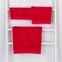 Ręcznik do rąk czerwony SMOOTH 30x50 cm