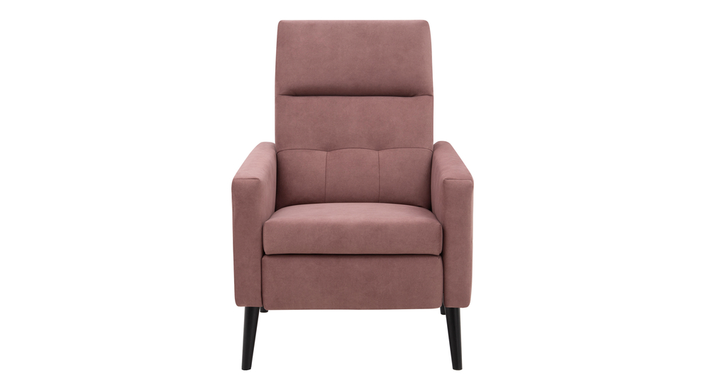 Fotel welurowy PRADO to połączenie klasycznego fotela z modną tapicerką i funkcją rozkładania. Obity welwetową tkaniną w kolorze indyjskiego różu staje się miłym dodatkiem we wnętrzu. Funkcja rozkładania sprawdzi się podczas długich wieczorów przed telewi