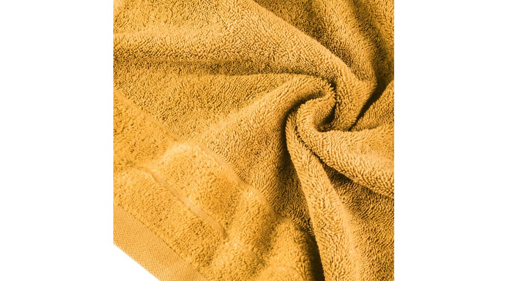 Ręcznik bawełniany musztardowy DAMLA 30x50 cm