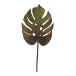 Sztuczny liść monstery zielony 62 cm